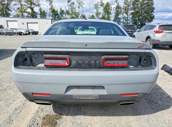 2C3CDZKG8NH149389 2022 DODGE CHALLENGER Gray Вид щитка приладів