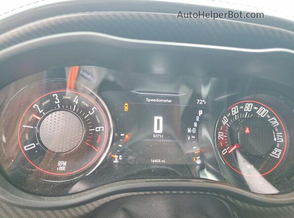 2C3CDZKG8PH626180 2023 DODGE CHALLENGER Gray Vista del cuadro de instrumentos