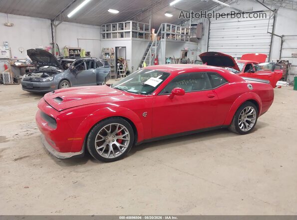 2C3CDZL90NH124244 2022 DODGE CHALLENGER Red Vista tres cuartos delantera izquierda