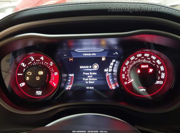 2C3CDZL90NH124244 2022 DODGE CHALLENGER Red Vista de los asientos traseros