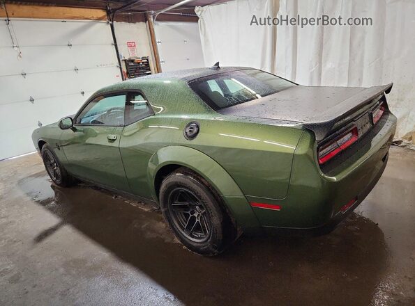 2C3CDZL92PH101924 2023 DODGE CHALLENGER Green Trasero izquierdo