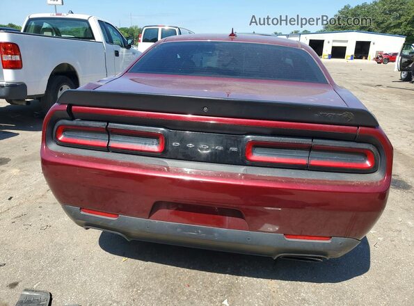 2C3CDZL93LH131749 2020 DODGE CHALLENGER Red Rear view