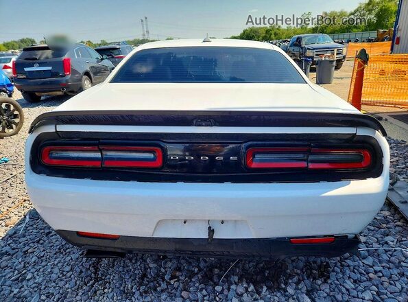 2C3CDZL95LH196232 2020 DODGE CHALLENGER White Rear view
