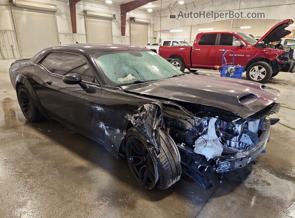 2C3CDZL96KH581295 2019 DODGE CHALLENGER Black Przód prawy