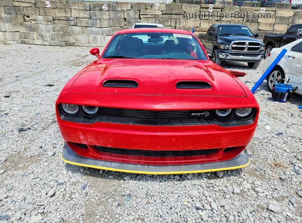 2C3CDZL97KH719166 2019 DODGE CHALLENGER Red Вид спереду