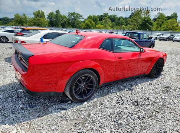 2C3CDZL97KH719166 2019 DODGE CHALLENGER Red Задня права чверть
