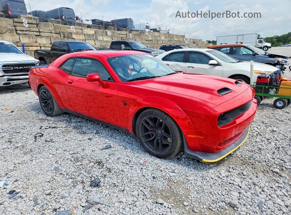 2C3CDZL97KH719166 2019 DODGE CHALLENGER Red Передня права чверть