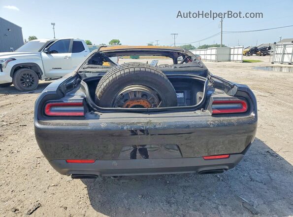2C3CDZL97LH117546 2020 DODGE CHALLENGER Black Rear view