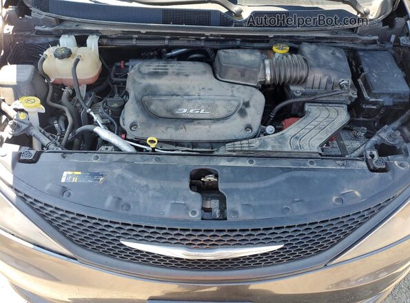 2C4RC1AG2JR139537 2018 CHRYSLER PACIFICA Серый Вид подкапотного пространства