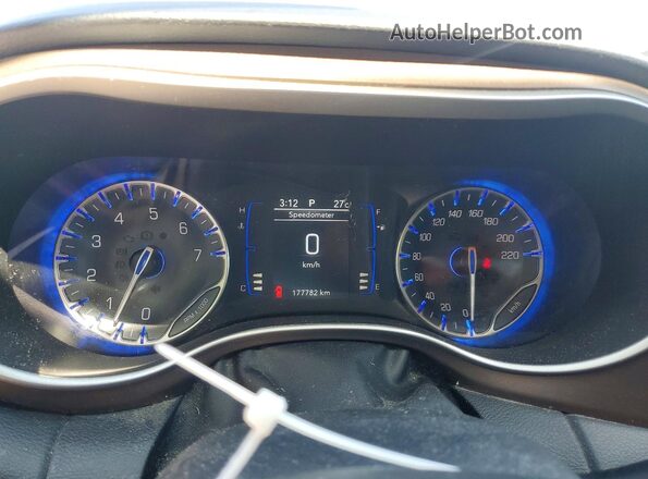 2C4RC1AG2JR139537 2018 CHRYSLER PACIFICA Серый Вид щитка приборов