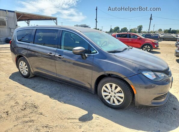 2C4RC1AG3JR355736 2018 CHRYSLER PACIFICA Gray Սալոնի դիմացի տեսք