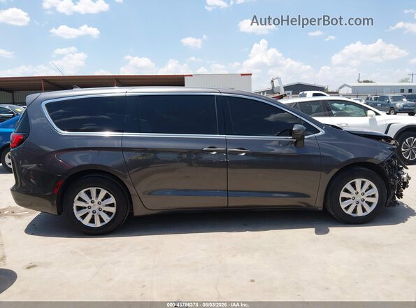 2C4RC1AG5MR502627 2021 CHRYSLER VOYAGER Gray Rear interior view