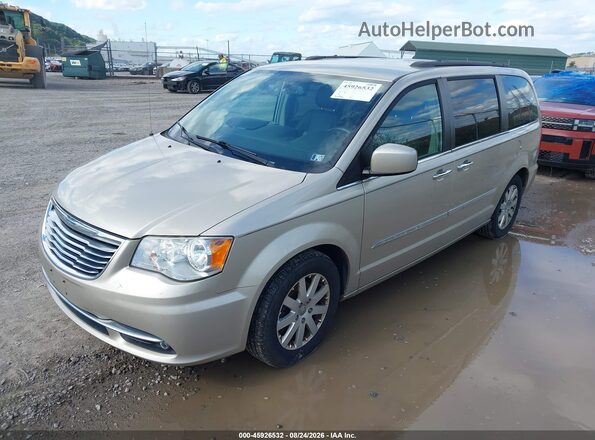 2C4RC1BG0GR128639 2016 CHRYSLER TOWN & COUNTRY Gold Przód lewy