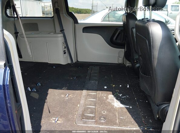 2C4RC1BG0GR173001 2016 CHRYSLER TOWN & COUNTRY Blue VIN კოდის სტიკერის ხედი