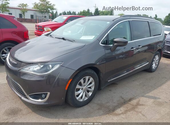 2C4RC1BG0HR543946 2017 CHRYSLER PACIFICA Black Передня ліва чверть