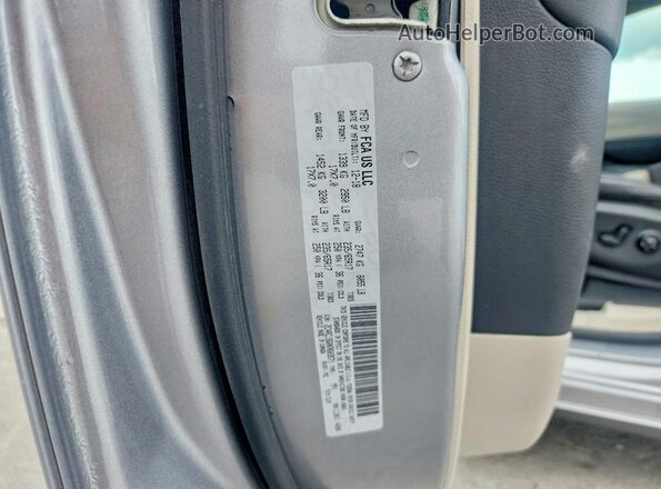 2C4RC1BG0KR603571 2019 CHRYSLER PACIFICA Silver Вид наклейки з VIN-кодом