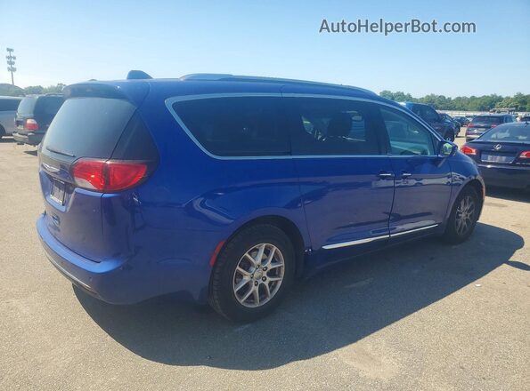 2C4RC1BG0LR105968 2020 CHRYSLER PACIFICA Синий Задняя правая четверть