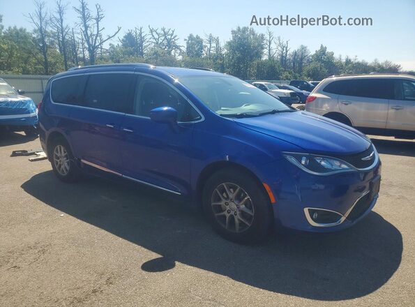 2C4RC1BG0LR105968 2020 CHRYSLER PACIFICA Синий Передняя правая четверть