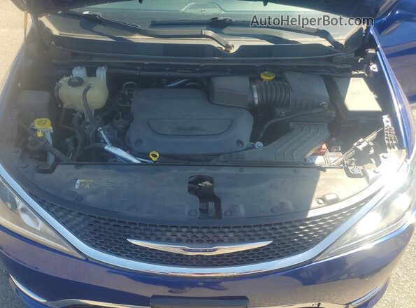 2C4RC1BG0LR105968 2020 CHRYSLER PACIFICA Синий Вид подкапотного пространства
