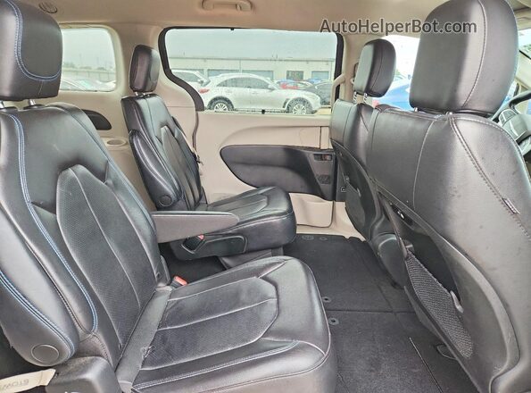 2C4RC1BG0MR597953 2021 CHRYSLER PACIFICA Черный Вид задней части салона
