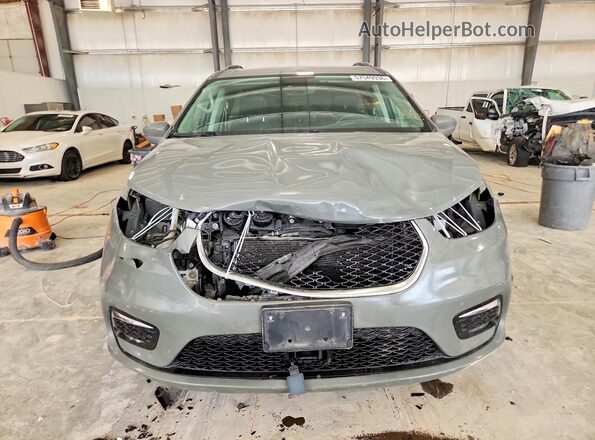 2C4RC1BG0MR601144 2021 CHRYSLER PACIFICA Gray Front view