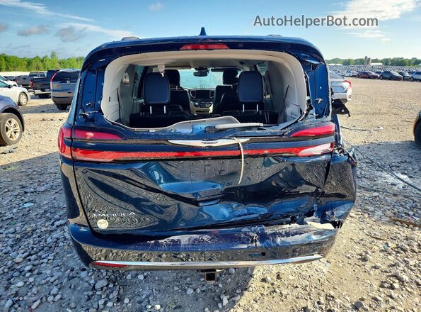 2C4RC1BG0NR128511 2022 CHRYSLER PACIFICA Blue Вид ззаду