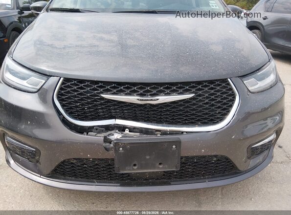 2C4RC1BG0NR215308 2022 CHRYSLER PACIFICA Gray Դիմացի տեսք