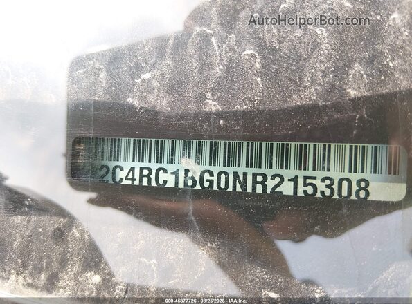 2C4RC1BG0NR215308 2022 CHRYSLER PACIFICA Gray Շարժիչի բաժամունքի տեսք