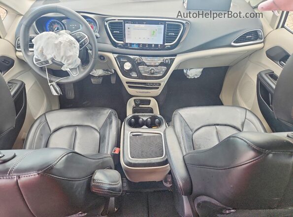 2C4RC1BG0PR571941 2023 CHRYSLER PACIFICA White წინა პანელის ხედი