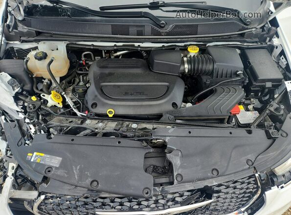 2C4RC1BG0PR571941 2023 CHRYSLER PACIFICA White ძრავის განყოფილების ხედი