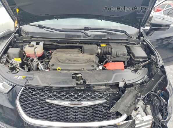 2C4RC1BG0RR139966 2024 CHRYSLER PACIFICA Black Вид підкапотного простору