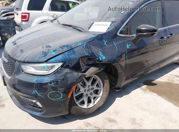 2C4RC1BG0SR512946 2025 CHRYSLER PACIFICA Blue Вид спереду