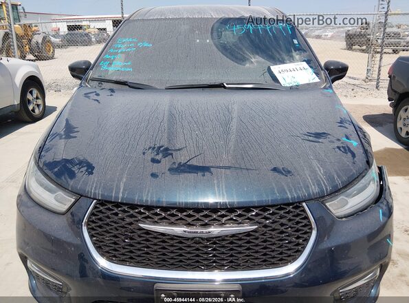 2C4RC1BG0SR512946 2025 CHRYSLER PACIFICA Blue Вид щитка приладів