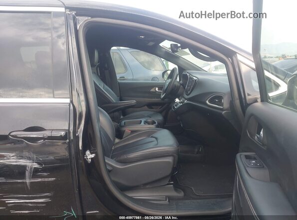 2C4RC1BG0SR518777 2025 CHRYSLER PACIFICA Черный Вид салона спереди