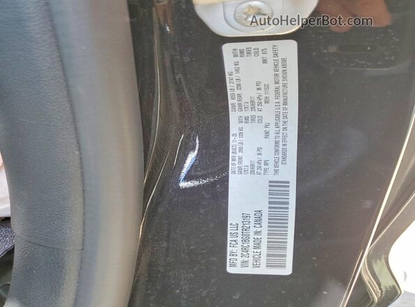 2C4RC1BG0TR213197 2026 CHRYSLER PACIFICA Black VIN կոդի պիտակի տեսք