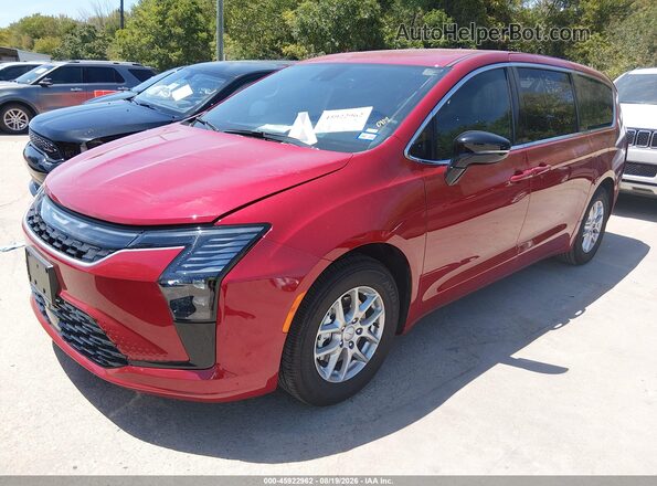 2C4RC1BG0VR583827 2027 CHRYSLER PACIFICA Red Przód lewy