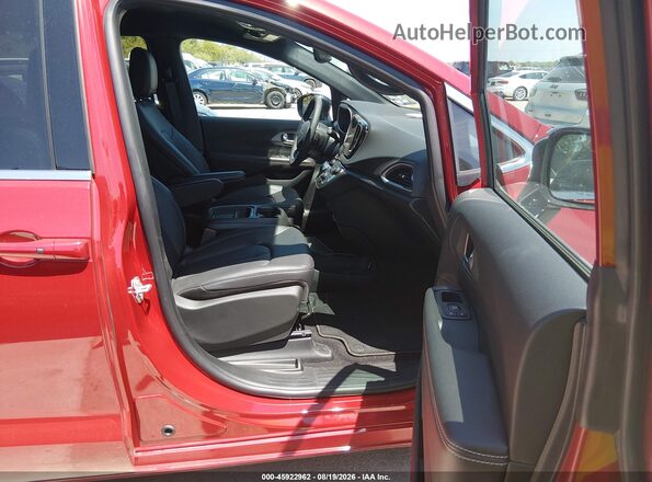 2C4RC1BG0VR583827 2027 CHRYSLER PACIFICA Red Widok wnętrza z przodu