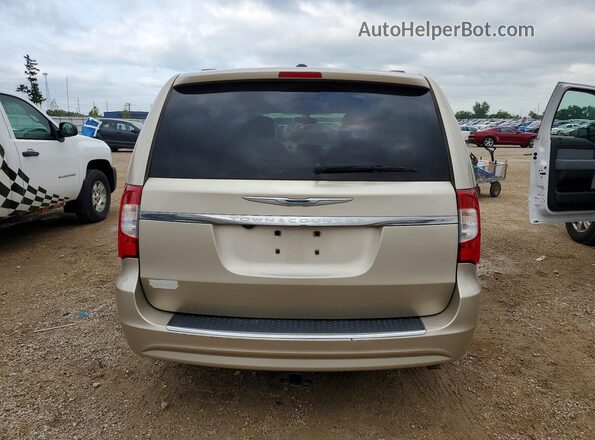 2C4RC1BG1GR159446 2016 CHRYSLER TOWN Gold Vista trasera
