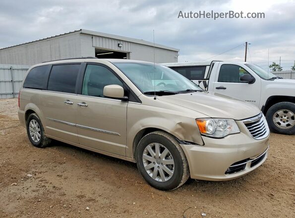 2C4RC1BG1GR159446 2016 CHRYSLER TOWN Gold Delantero derecho