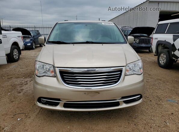 2C4RC1BG1GR159446 2016 CHRYSLER TOWN Gold Vista frontal