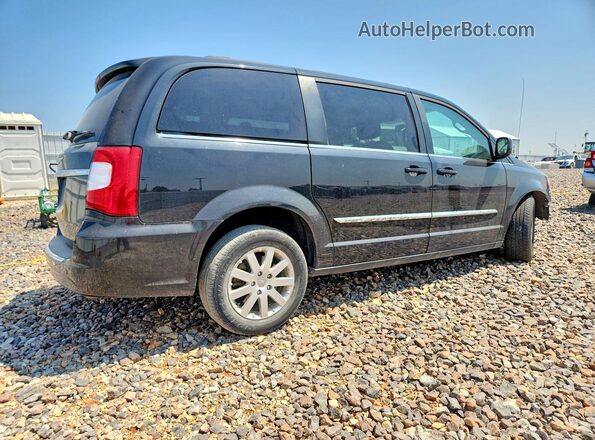 2C4RC1BG1GR165411 2016 CHRYSLER TOWN Черный Задняя правая четверть