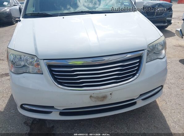2C4RC1BG1GR206488 2016 CHRYSLER TOWN & COUNTRY White Widok z przodu
