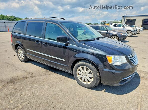 2C4RC1BG1GR286777 2016 CHRYSLER TOWN Черный Передняя правая четверть
