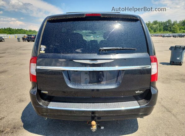 2C4RC1BG1GR286777 2016 CHRYSLER TOWN Черный Вид сзади