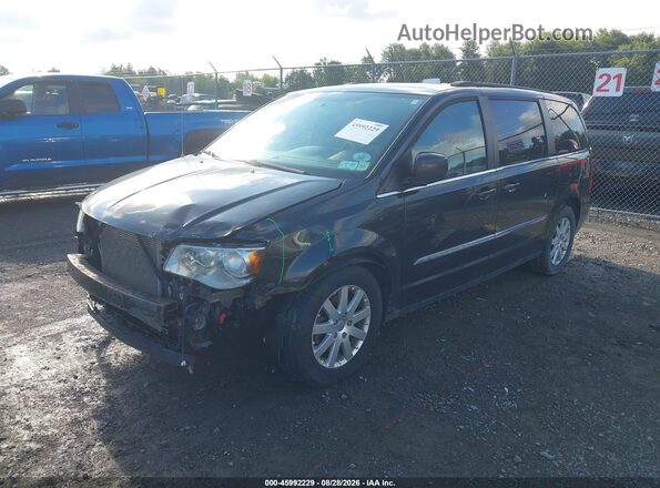 2C4RC1BG1GR289890 2016 CHRYSLER TOWN & COUNTRY Black Front left
