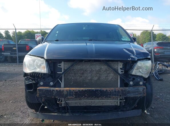 2C4RC1BG1GR289890 2016 CHRYSLER TOWN & COUNTRY Black Front view