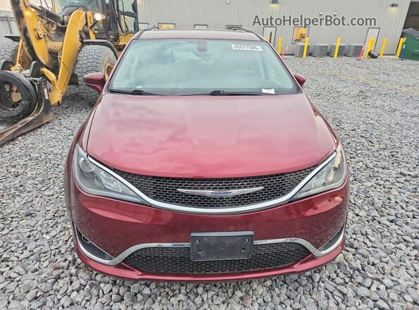 2C4RC1BG1HR553692 2017 CHRYSLER PACIFICA Burgundy Դիմացի տեսք