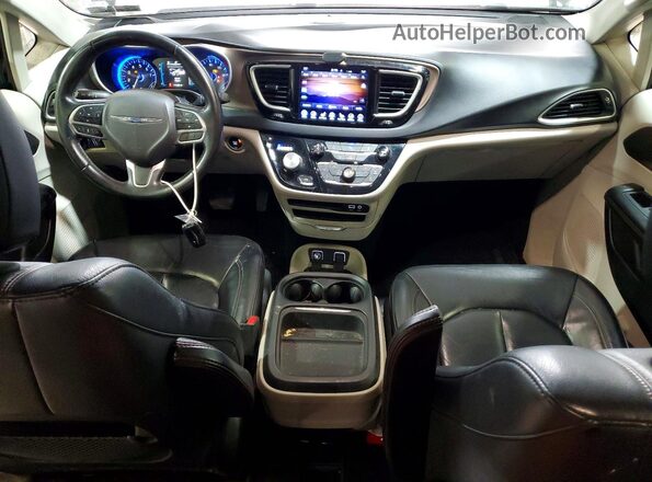 2C4RC1BG1HR794927 2017 CHRYSLER PACIFICA Black Vista del salpicadero