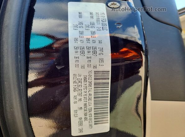2C4RC1BG1JR217207 2018 CHRYSLER PACIFICA Purple VIN კოდის სტიკერის ხედი