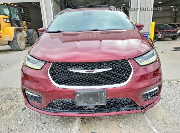 2C4RC1BG1MR598495 2021 CHRYSLER PACIFICA Red Front view